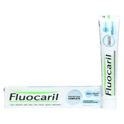 Fluocaril Dentifrice Blancheur Protection complète Zinc Fluor