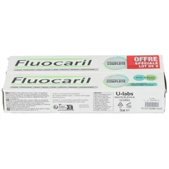 Fluocaril dentifrice Protection complète zinc fluor
