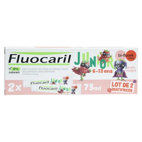 Fluocaril Junior dentifrice 6-13 ans