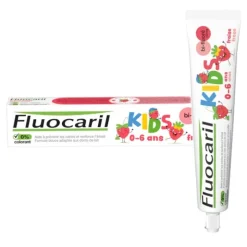 Fluocaril Kids gel dentifrice Fraise 0-6 ans