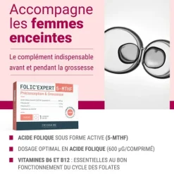 Folic'Expert 5-MTHF comprimés