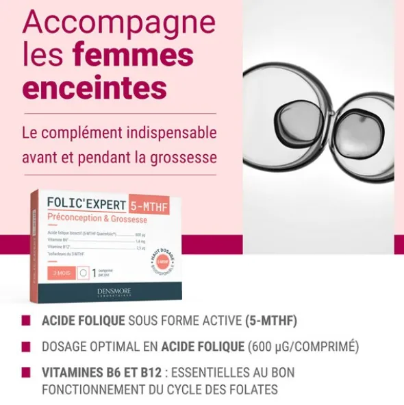 Folic'Expert 5-MTHF comprimés