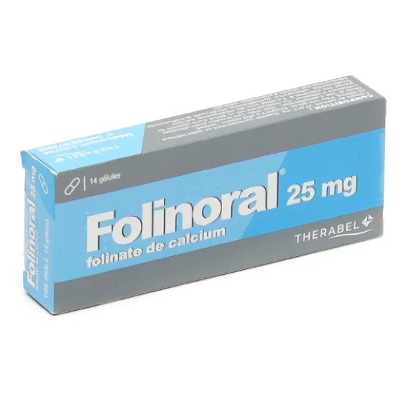 Folinoral 25 mg gélules