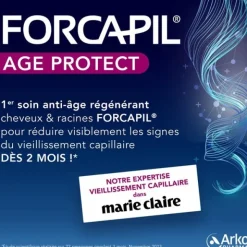 Forcapil Age Protect Soin régénérant cheveux et racines Spray