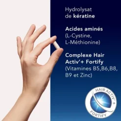 Forcapil Fortifiant kératine + Cheveux et ongles gélules