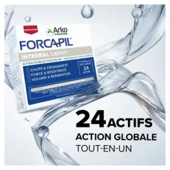 Forcapil Integral Expert cheveux et cuir chevelu gélules