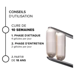 Forcapil Integral Expert cheveux et cuir chevelu gélules