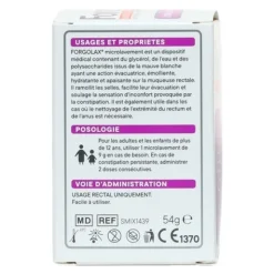 Forgolax Micro lavement triple action