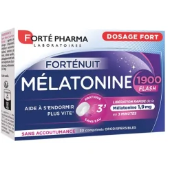 Forte Pharma FortéNuit Mélatonine 1900 Flash comprimés orodispersibles