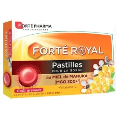 Forte Royal Pastilles pour la gorge au miel de Manuka