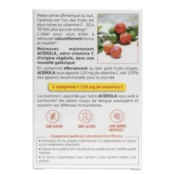 Forté Pharma Acérola Vitamine C comprimé effervescent