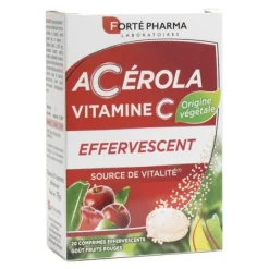 Forté Pharma Acérola Vitamine C comprimé effervescent