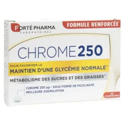 Forté Pharma Chrome 250 comprimé