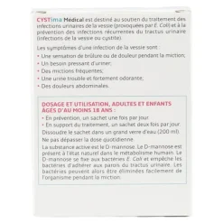 Forté Pharma Cystima médical sachets