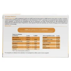 Forté Pharma Expert Bronzage 2 en 1 comprimés