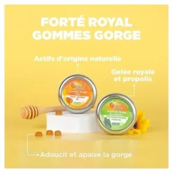 Forté Pharma Forté Royal Gomme Gorge miel