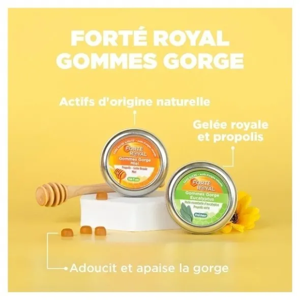 Forté Pharma Forté Royal Gomme Gorge eucalyptus