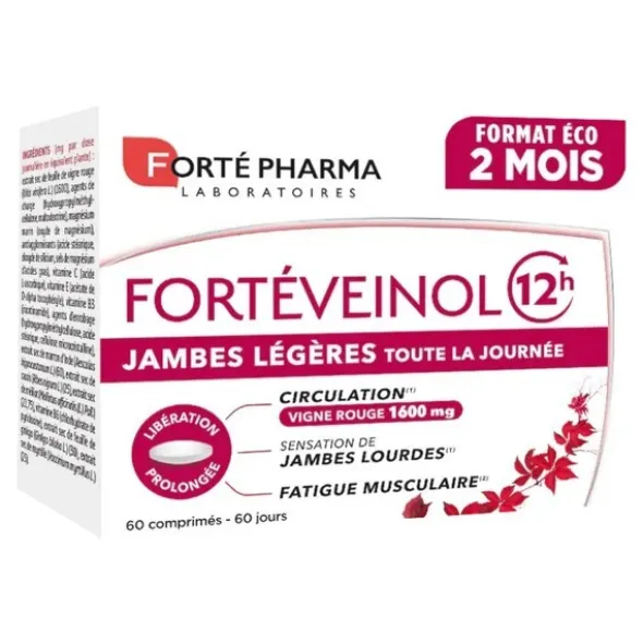 Forté Pharma FortéVeinol 12h comprimés