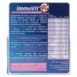 Forté Pharma ImmuVit 4G Sénior comprimés