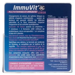 Forté Pharma ImmuVit 4G Sénior comprimés