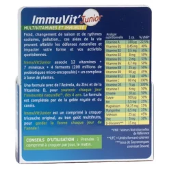 Forté Pharma ImmuVit Junior comprimés à croquer