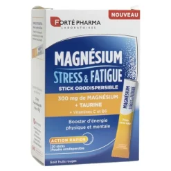 Forté Pharma Magnésium Stress et Fatigue sticks