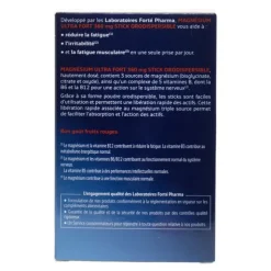 Forté Pharma Magnésium Ultra Fort 360 mg sticks orodispersibles