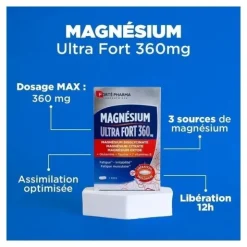 Forté Pharma Magnésium Ultra Fort 360 mg comprimés