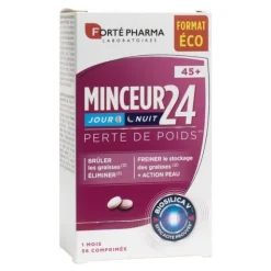 Forté Pharma Minceur 24 jour et Nuit 45+ comprimés