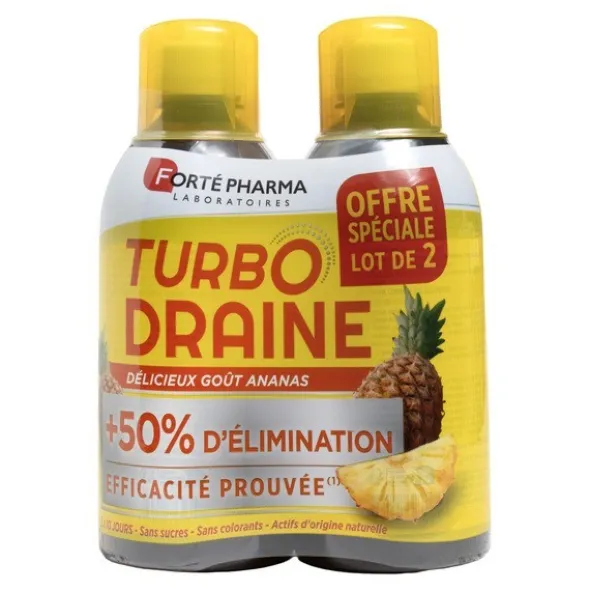 Forté Pharma Turbodraine ananas solution buvable
