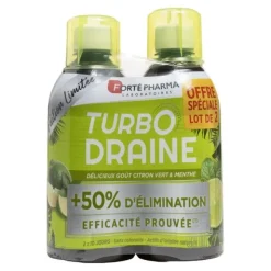 Forté Pharma Turbodraine Citron vert Menthe solution buvable