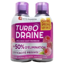 Forté Pharma Turbodraine framboise solution buvable