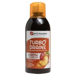 Forté Pharma Turbodraine thé pêche solution buvable