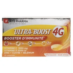 Forté Pharma Ultra Boost 4G Booster d'immunité comprimés effervescents