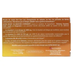 Forté Pharma Ultra Boost 4G Booster d'immunité comprimés effervescents