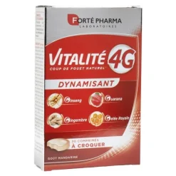 Forté Pharma Vitalité 4G Dynamisant à croquer