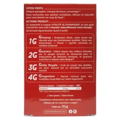 Forté Pharma Vitalité 4G Dynamisant à croquer