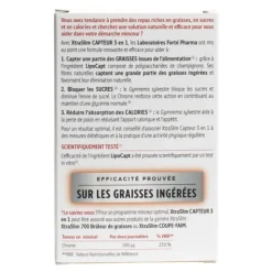 Forté Pharma XtraSlim capteur 3 en 1 gélules