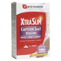 Forté Pharma XtraSlim capteur 3 en 1 gélules