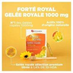 Forté Royal Gelée royale 1000 mg ampoules