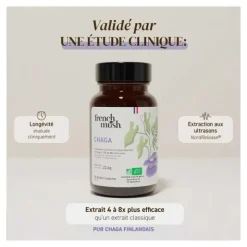 French Mush Chaga Bio gélules