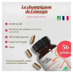 French Mush Cordyceps Bio gelules