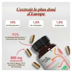 French Mush Cordyceps Bio gelules