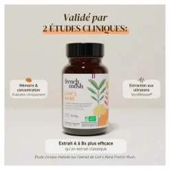 French Mush Lion's Mane Bio gélules