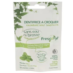 Frescoryl Dentifrice à croquer menthe comprimés