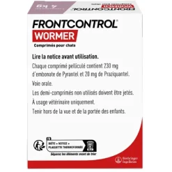 Frontcontrol Wormer Chat comprimé vermifuge