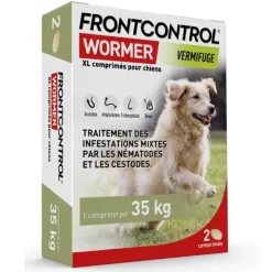 Frontcontrol Wormer Chien XL comprimé vermifuge