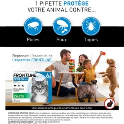 Frontline chat pipette anti puce