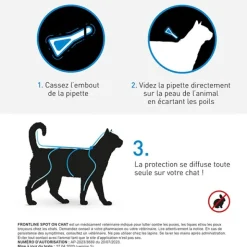 Frontline chat pipette anti puce