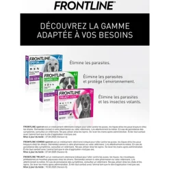 Frontline COMBO pipettes anti puce pour chien